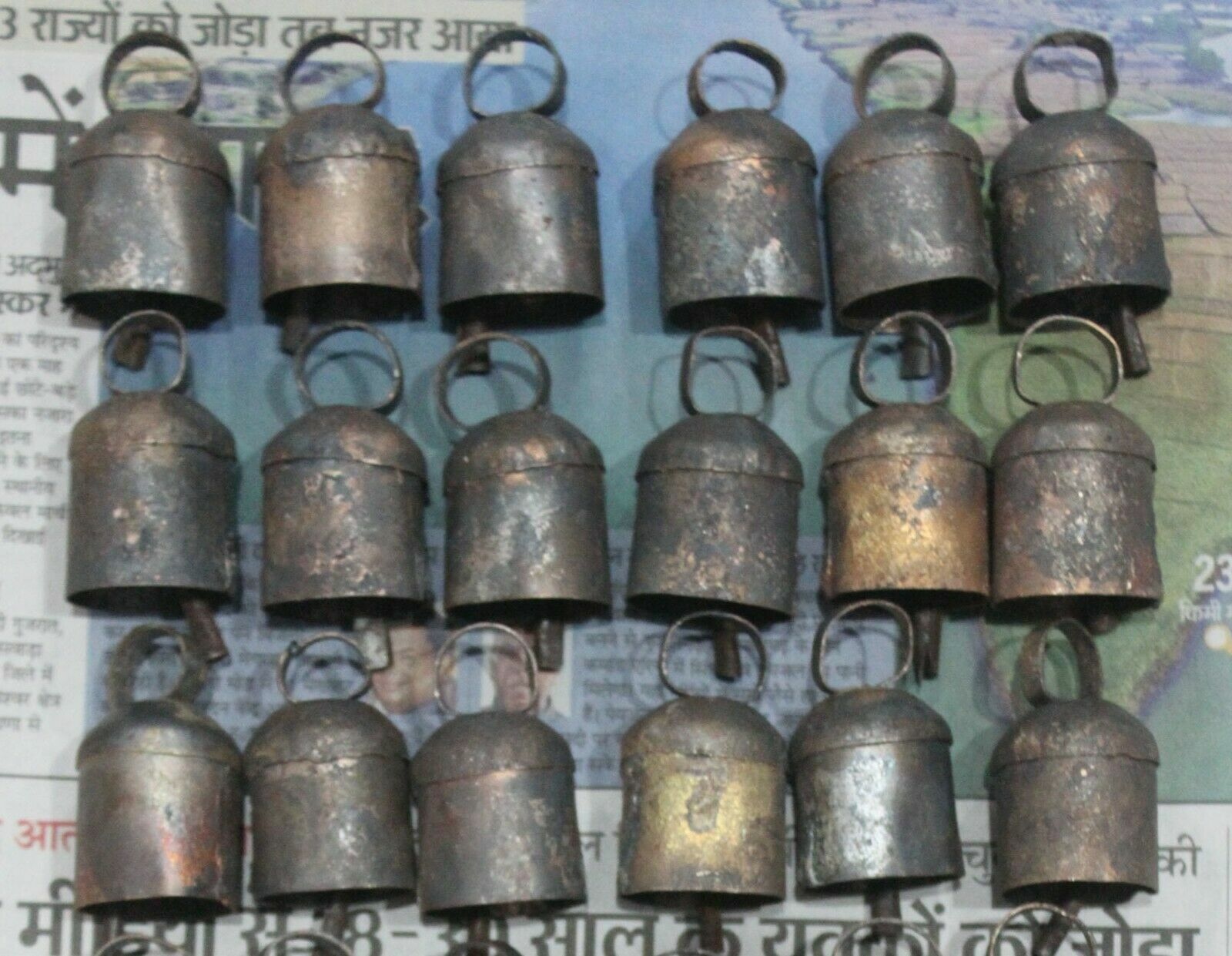 Rustic 2" Iron Tin Bells - Wholesale Craft Supply